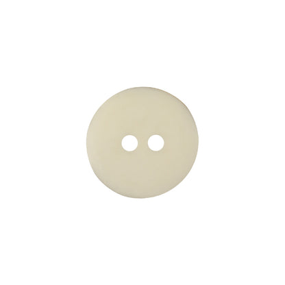 Translucent, White and Yellow Swirls 2-Hole Plastic Saucer Button - 24L/15mm Detail
