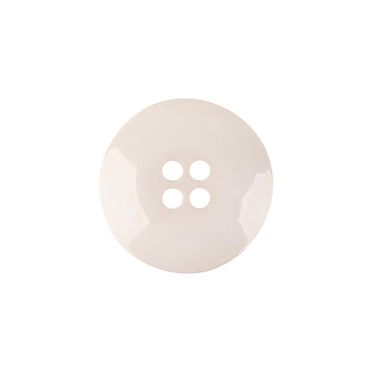 Italian Semi-Shiny Bone 4-Hole Plastic Button - 32L/20mm Detail