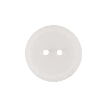 Translucent Frosted Glass-like Button with Star White Etched Rim - 36L/23mm Detail
