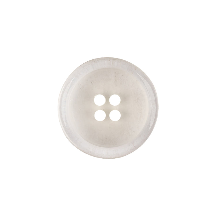template--26688905969737__main-Italian Slightly Tinted Transparent 4-Hole Plastic Button - 32L/20mm