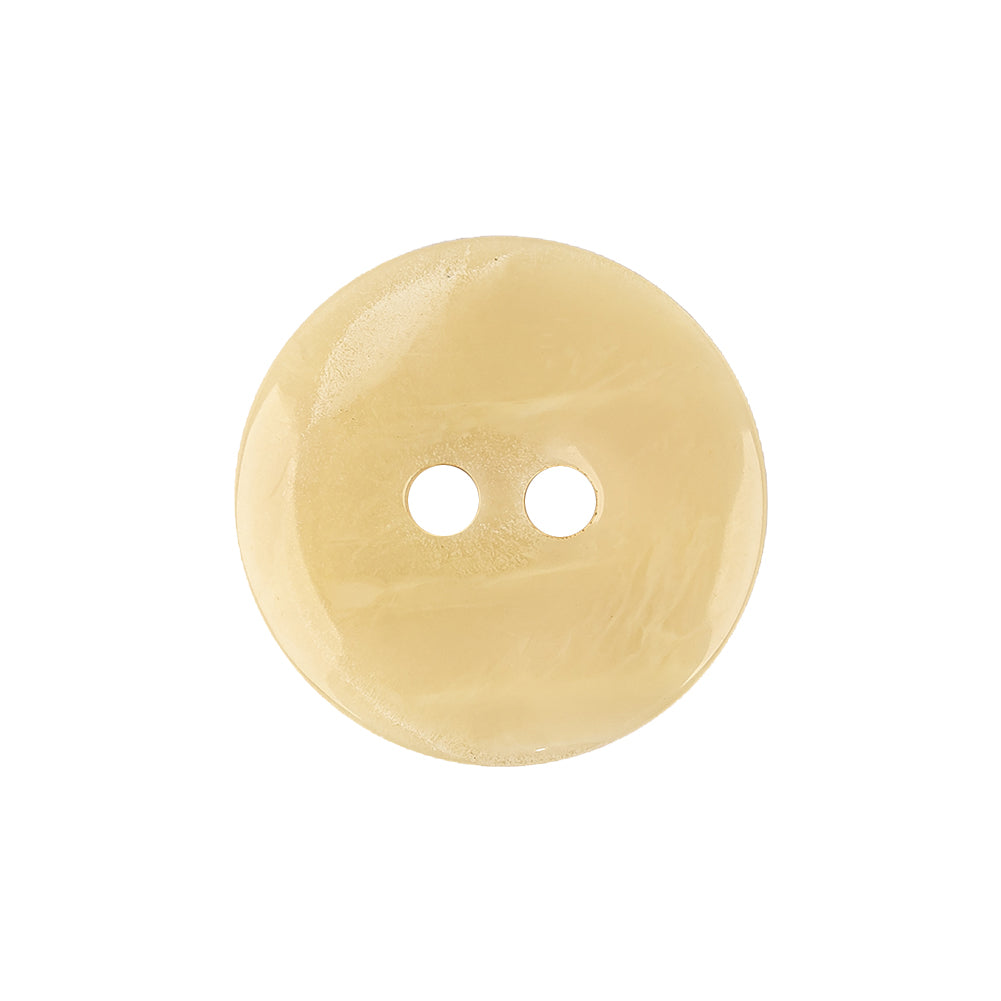 Italian Sand and Satin White Swirls 2-Hole Plastic Button - 36L/23mm