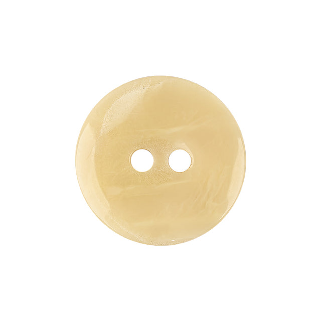 Italian Sand and Satin White Swirls 2-Hole Plastic Button - 36L/23mm