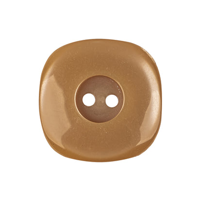 Wheat Iridescent Deepwell 2-Hole Plastic Button - 42L/27mm