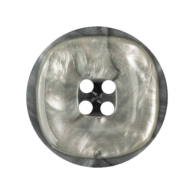 template--25130090922057__main-Light Smoke Gray Iridescent 3D Square Circular 4-Hole Button - 44L/28mm