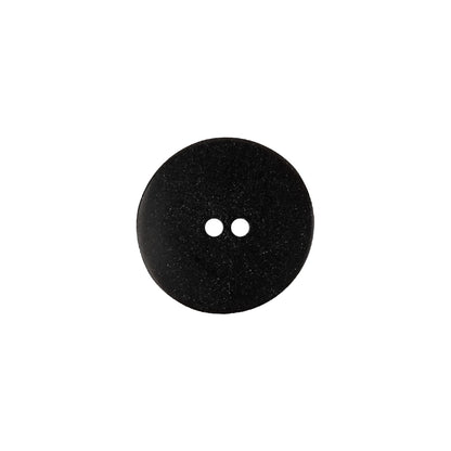 Italian Light and Dark Gray Zebra Swirls Beveled Edge 2-Hole Plastic Button - 24L/15mm Detail