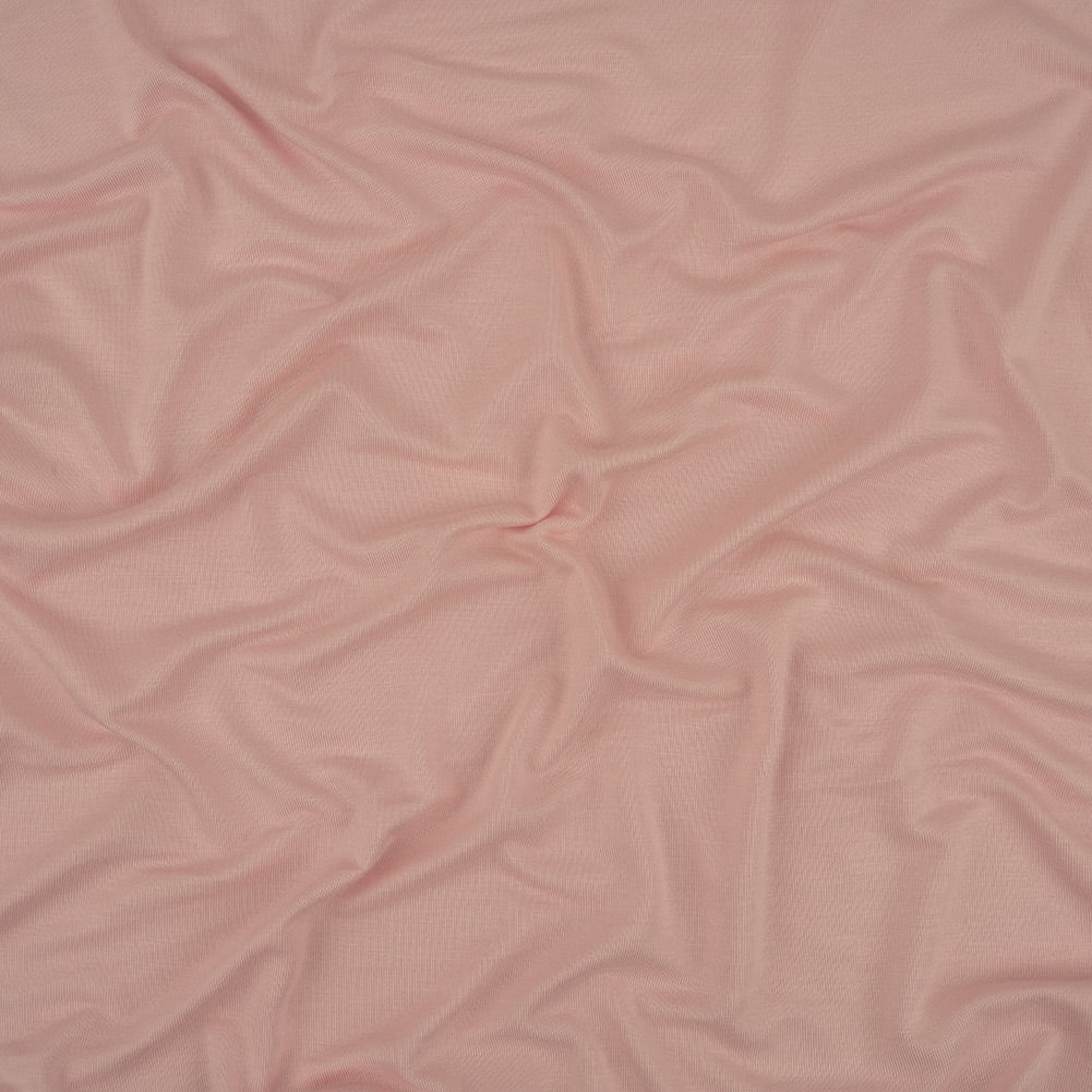 Baby Pink Lightweight Stretch Rayon Jersey