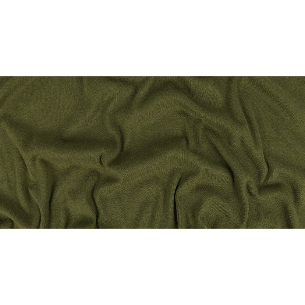 Cotton Tubular 1x1 Rib Knit - Chive Full