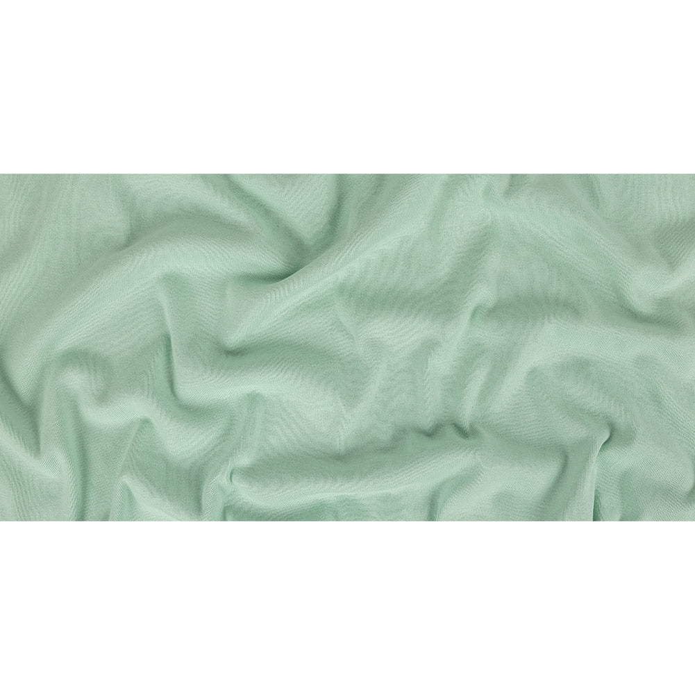 Cotton Tubular 1x1 Rib Knit - Dusty Aqua Full