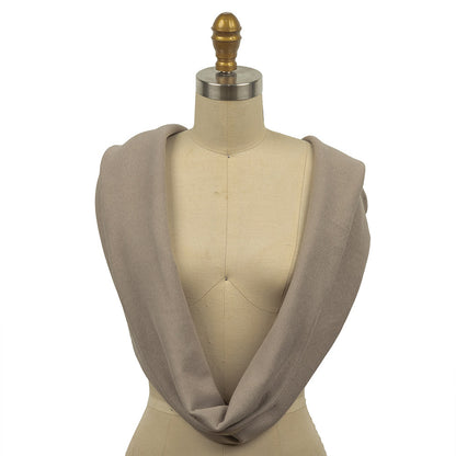 Cotton Tubular 1x1 Rib Knit - Moon Rock