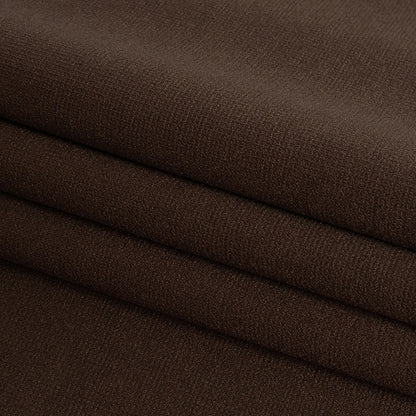 Black Coffee Polyester Ponte de Roma Folded