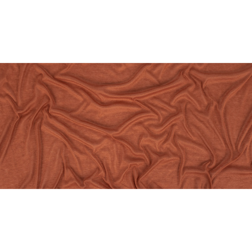 Italian Autumn Leaf Lightweight Rayon Rib Knit Full