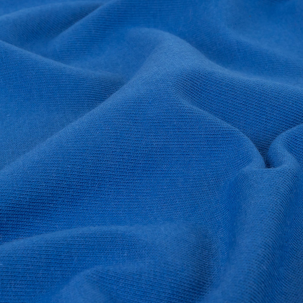 Dazzling Blue Tubular Cotton Jersey Detail