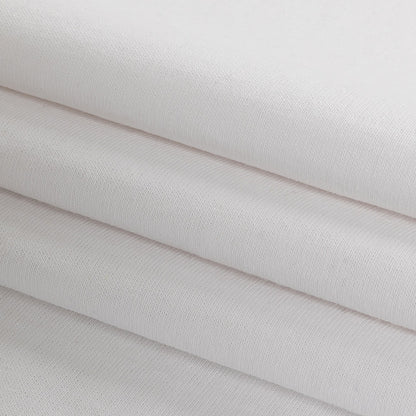 White Tubular Cotton Jersey Folded