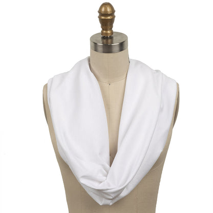 White Tubular Cotton Jersey