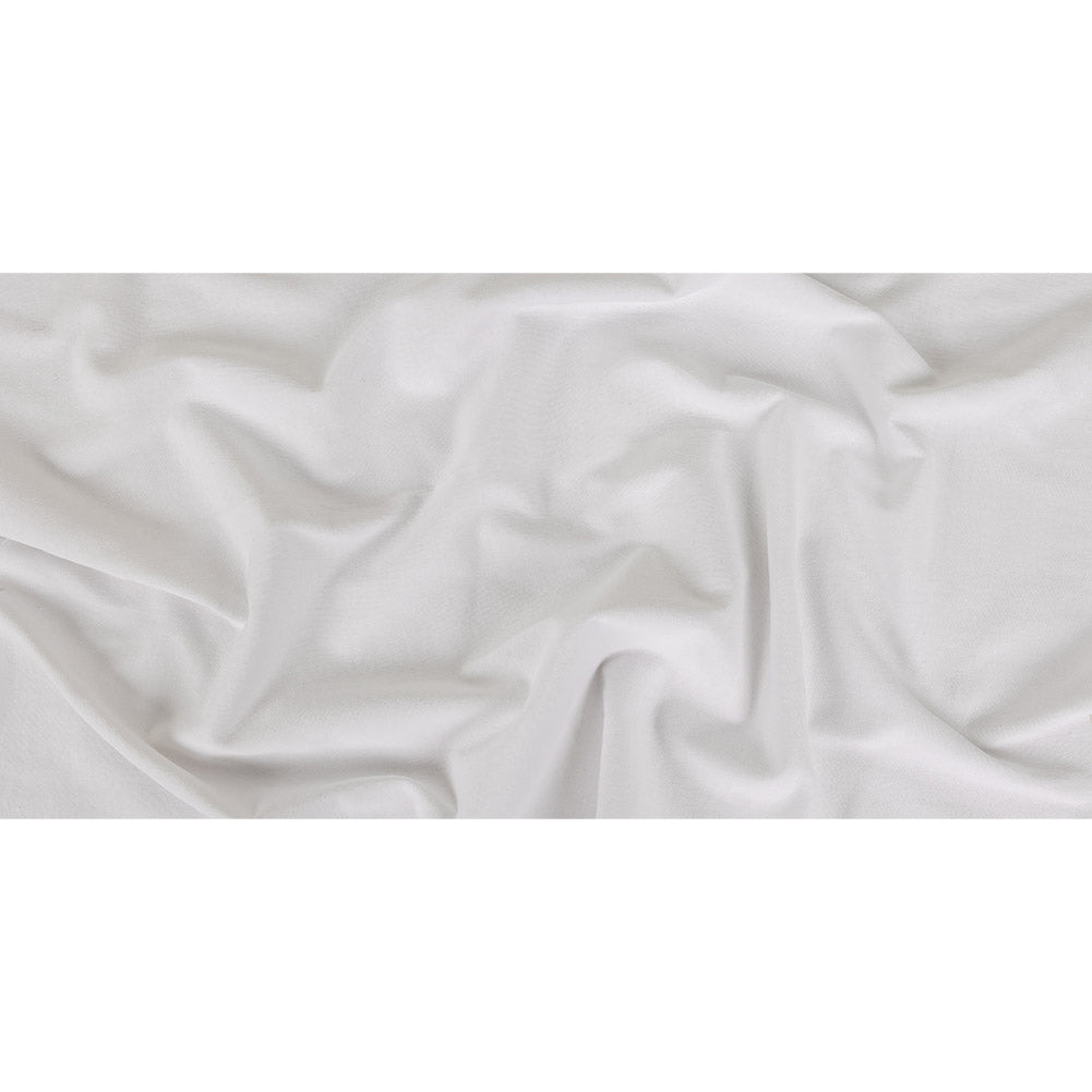 White Cotton Tubular Jersey Full