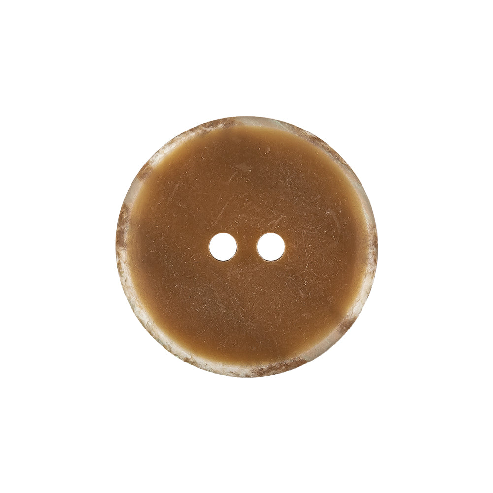 Beige, Peach and Baby Blue Iridescent 2-Hole Plastic Saucer Button - 36L/23mm Detail