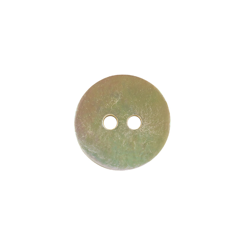 Mother of Pearl Iridescent Shell Button - 24L/15mm
