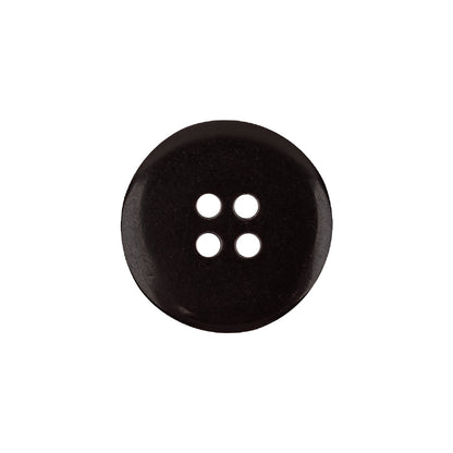 Famous NYC Designer Brown Shallow Plate 4-Hole Blazer Button - 32L/20mm Detail