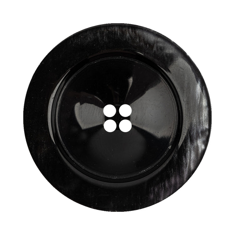 template--25130090922057__main-Italian Thunder Storm Semi-Iridescent 4-Hole Plastic Blazer Button - 54L/34mm