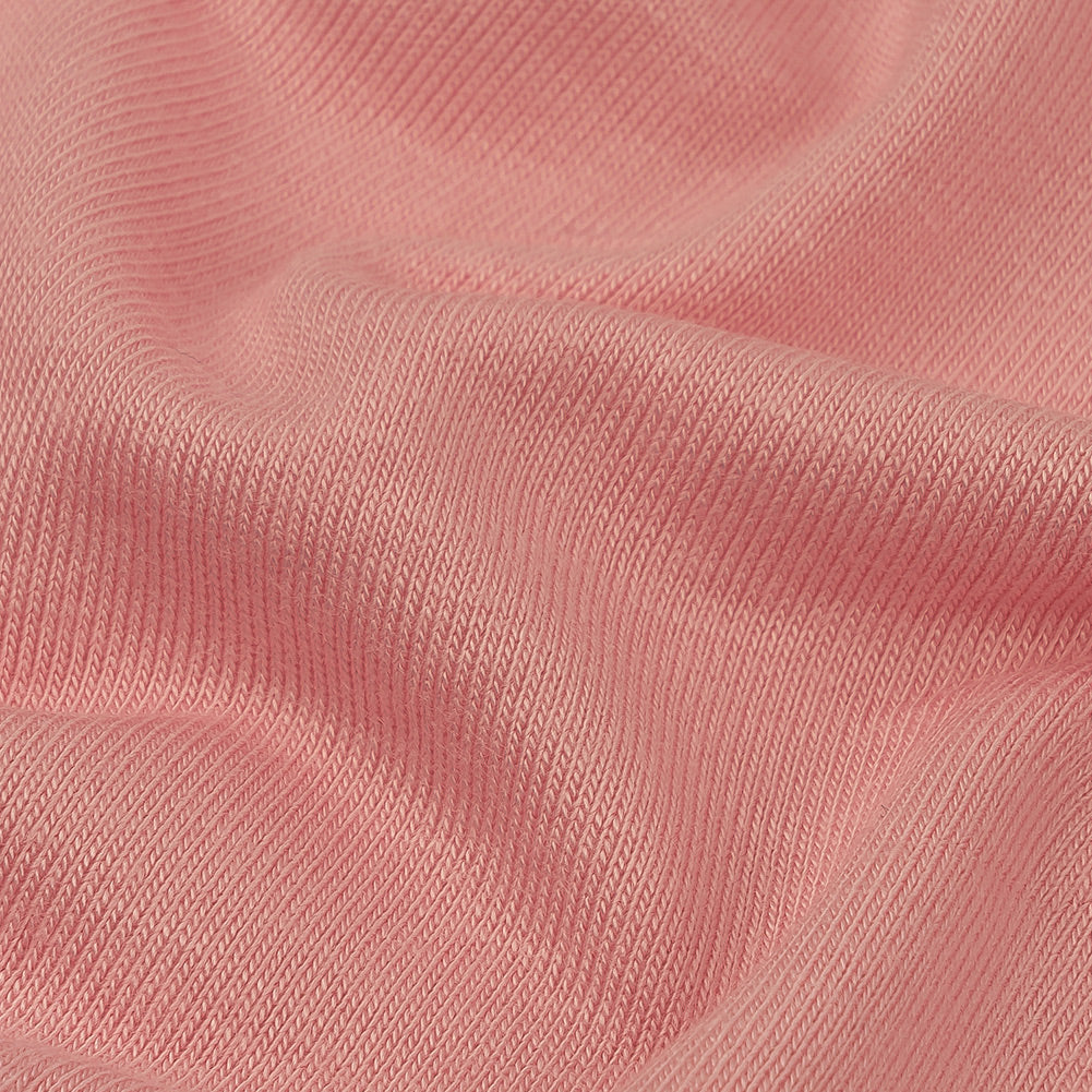 Rosebloom Pink Stretch Rayon Jersey Detail