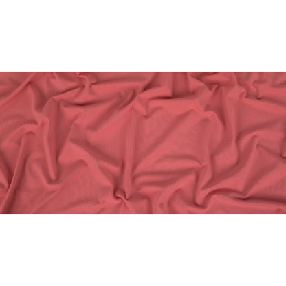 Bubblegum Pink Stretch Polyester Pique Knit Full