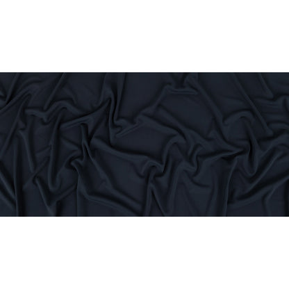 Navy Polyester Interlock Knit Full