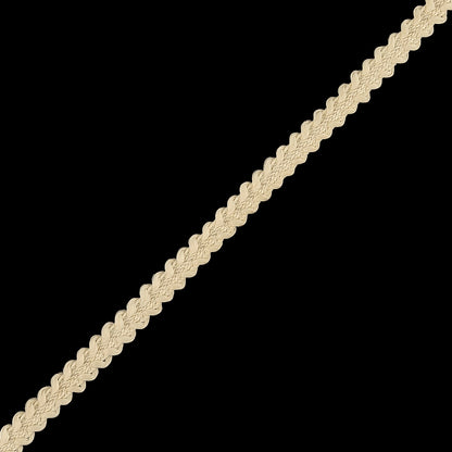 Papyrus Cotton Blend Braided Trim - 0.25" Detail
