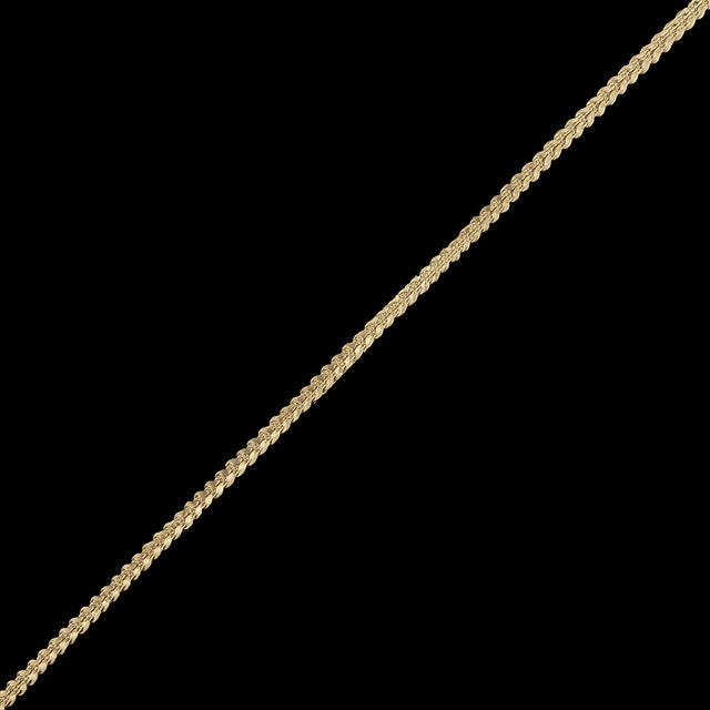 Brown Rice Cotton Blend Braided Trim - 0.1875"