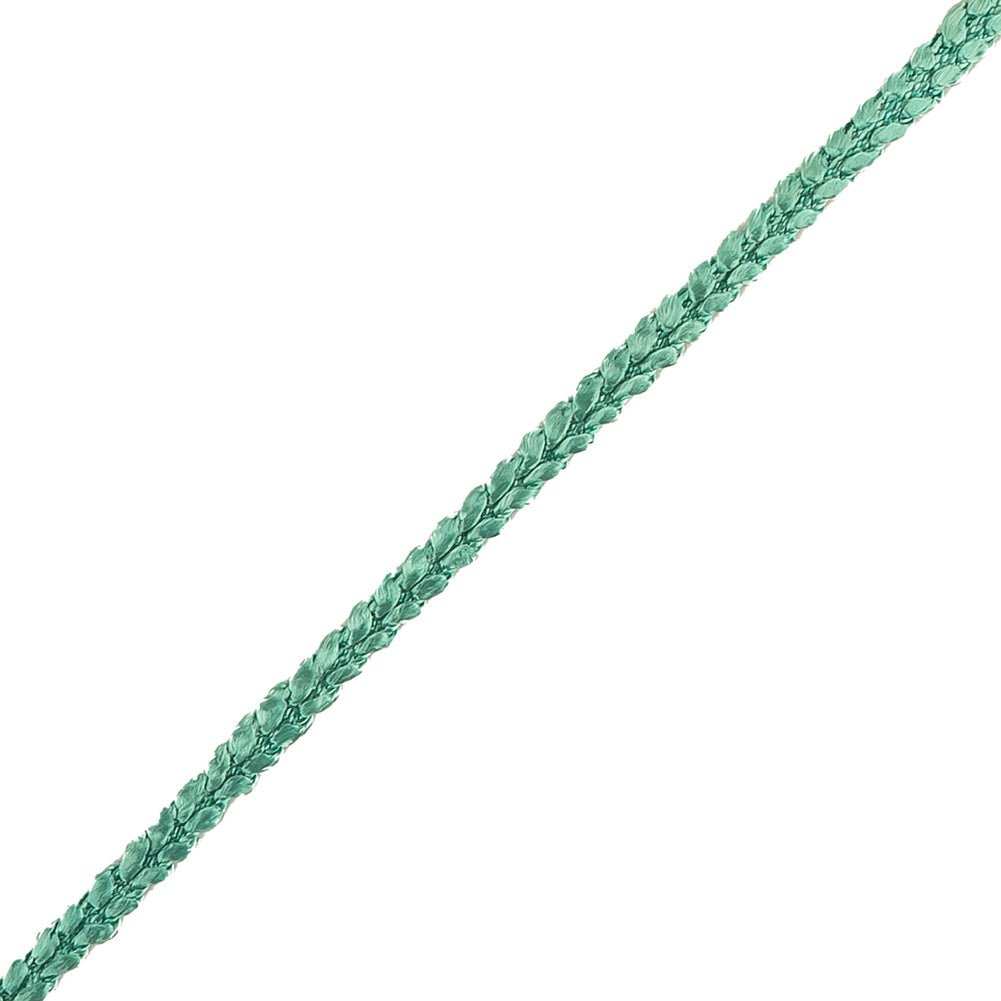 Seafoam Cotton Blend Braided Trim - 0.1875" Detail
