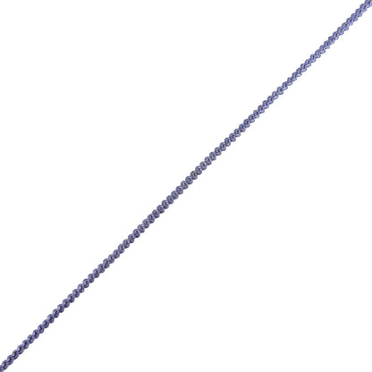 Blue Violet Cotton Blend Braided Trim - 0.1875"