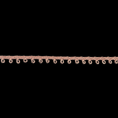 Chintz Rose Picot Edged Cotton Blend Braided Trim - 0.1875"