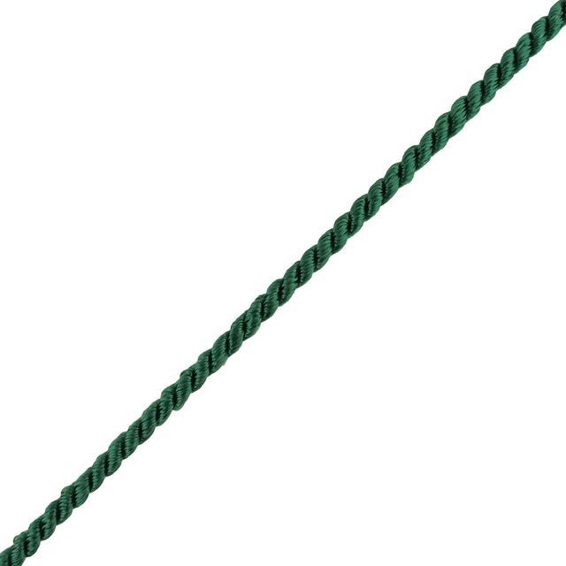 Teal Cotton Blend Twisted Cord - 3mm