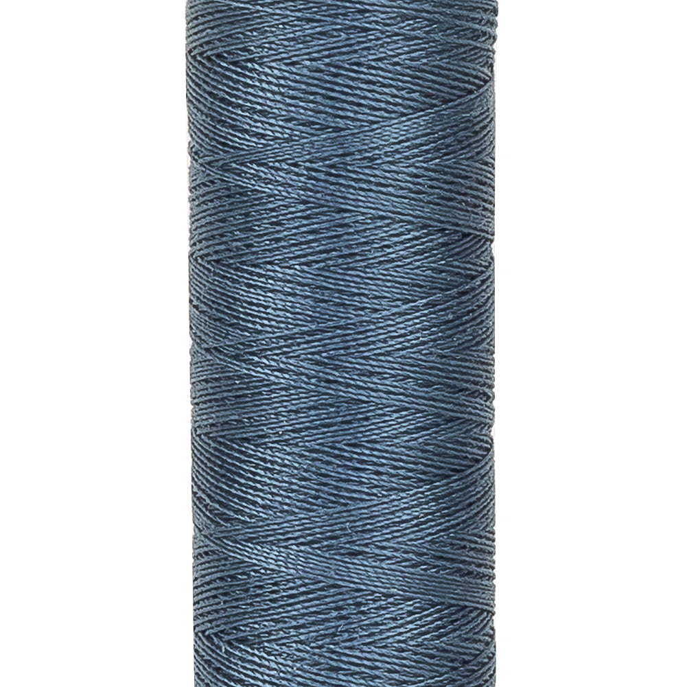 Gutermann Recycled Polyester Thread 100m - 112 Slate Blue Detail
