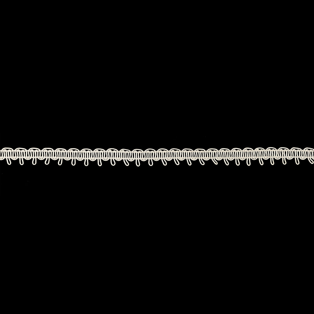 Tofu Waves and Picots Braided Trim - 0.5"