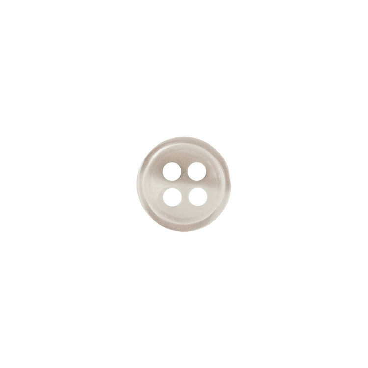 template--25130090922057__main-Semi Shiny Ghostly White Narrow Rimmed 4-Hole Button - 16L/10mm