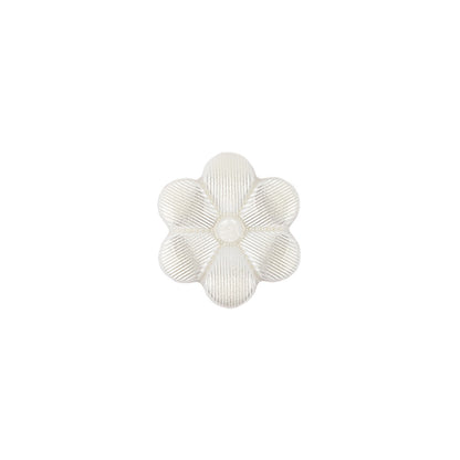 Italian Pearl Icing Flower Shank Back Nylon Button - 20L/12.5mm