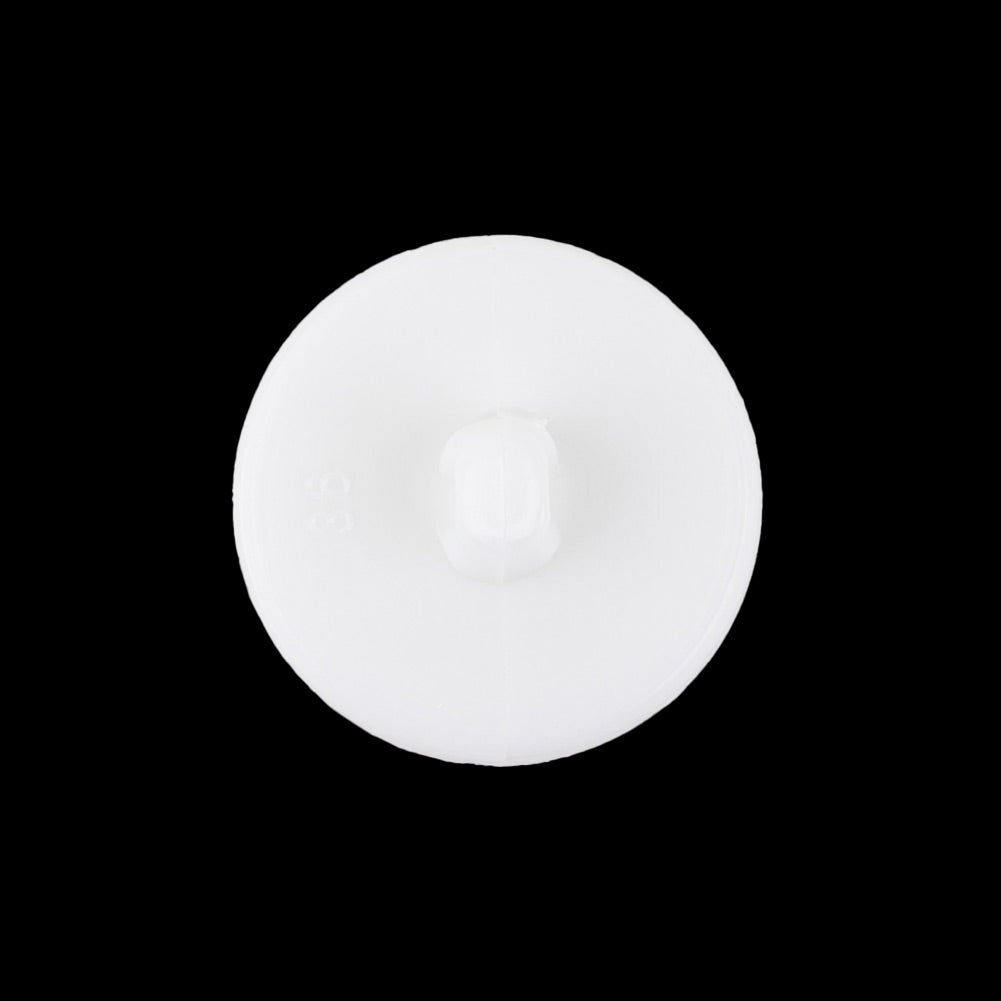 Italian Sugar Swizzle Floral Molded Shank Back Nylon Button - 36L/23mm Detail