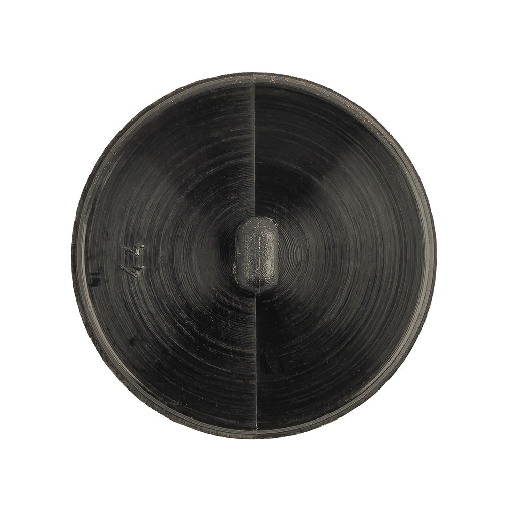 Italian Matte Brass Faceted Metal Look Shank Back Button - 44L/28mm Detail