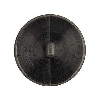Italian Matte Brass Faceted Metal Look Shank Back Button - 44L/28mm Detail