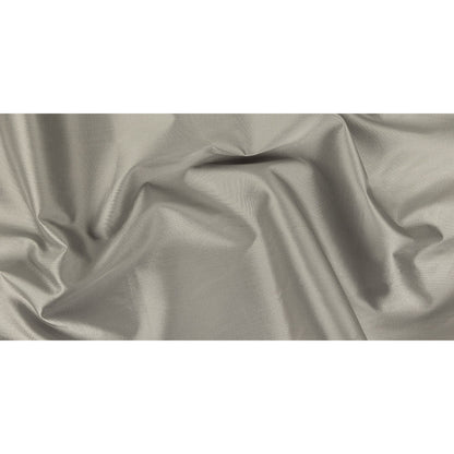 Ash Gray Luminous Silk and Wool Woven Full