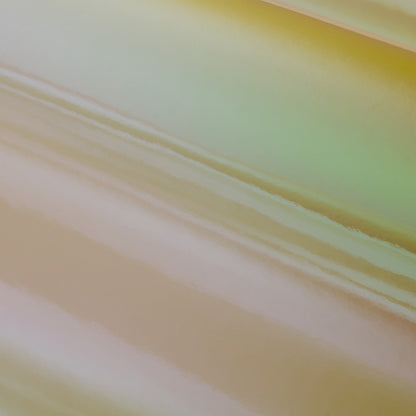 Iridescent Vinyl with Fabric Backing - Pink and Yellow - Kiki Collection