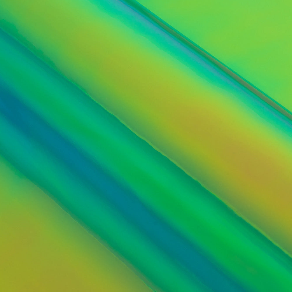 Iridescent Vinyl with Fabric Backing - Rainbow - Kiki Collection