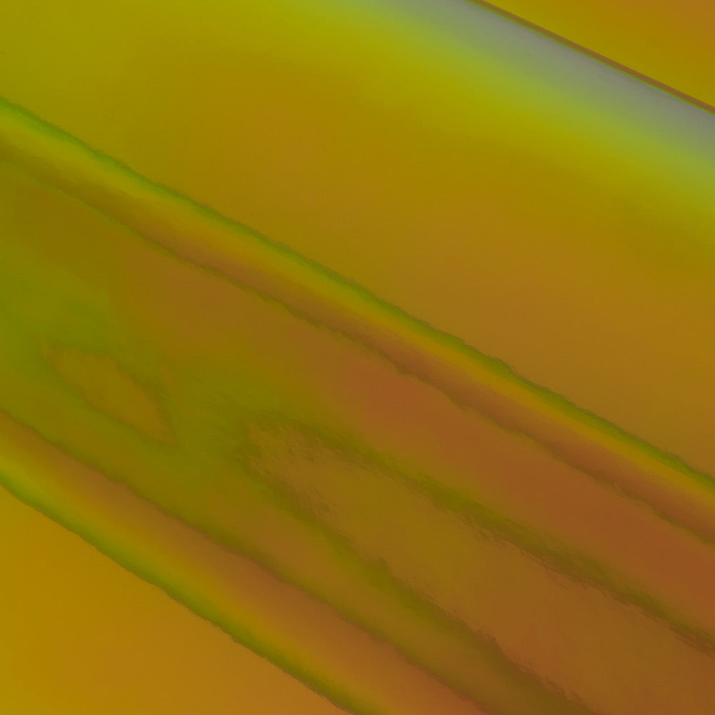Iridescent Vinyl with Fabric Backing - Blue, Pink and Yellow - Kiki Collection - Detail