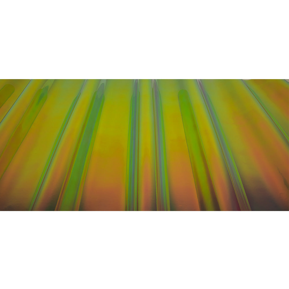 Iridescent Vinyl with Fabric Backing - Blue, Pink and Yellow - Kiki Collection - Full