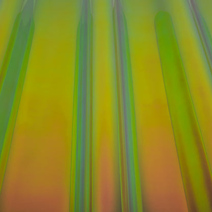 Iridescent Vinyl with Fabric Backing - Blue, Pink and Yellow - Kiki Collection