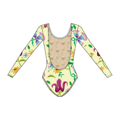 Valeria One Piece Swimsuit Sirena Sewing Pattern Detail