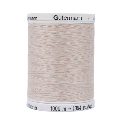 Gutermann Sew All Thread 1000m - 22 Eggshell Detail