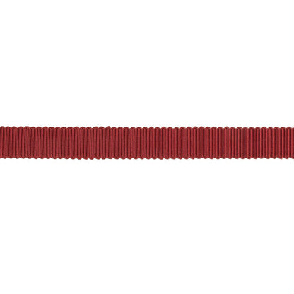 Wine Petersham Grosgrain Ribbon - 0.375" Detail