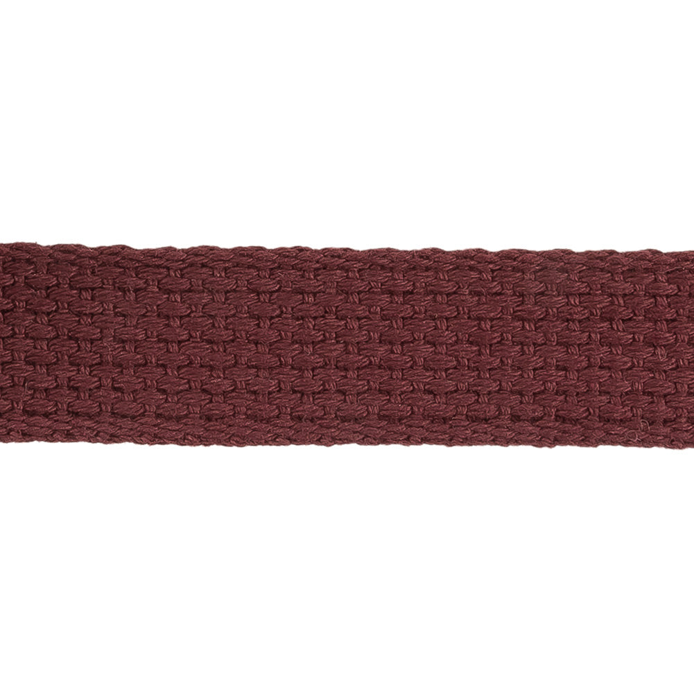 Cordovan Heavyweight Cotton Webbing - 1" Detail