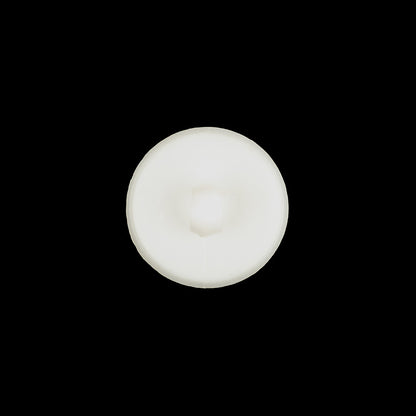 Italian White and Silver Tint Textured Shank Back Button - 24L/15mm Detail